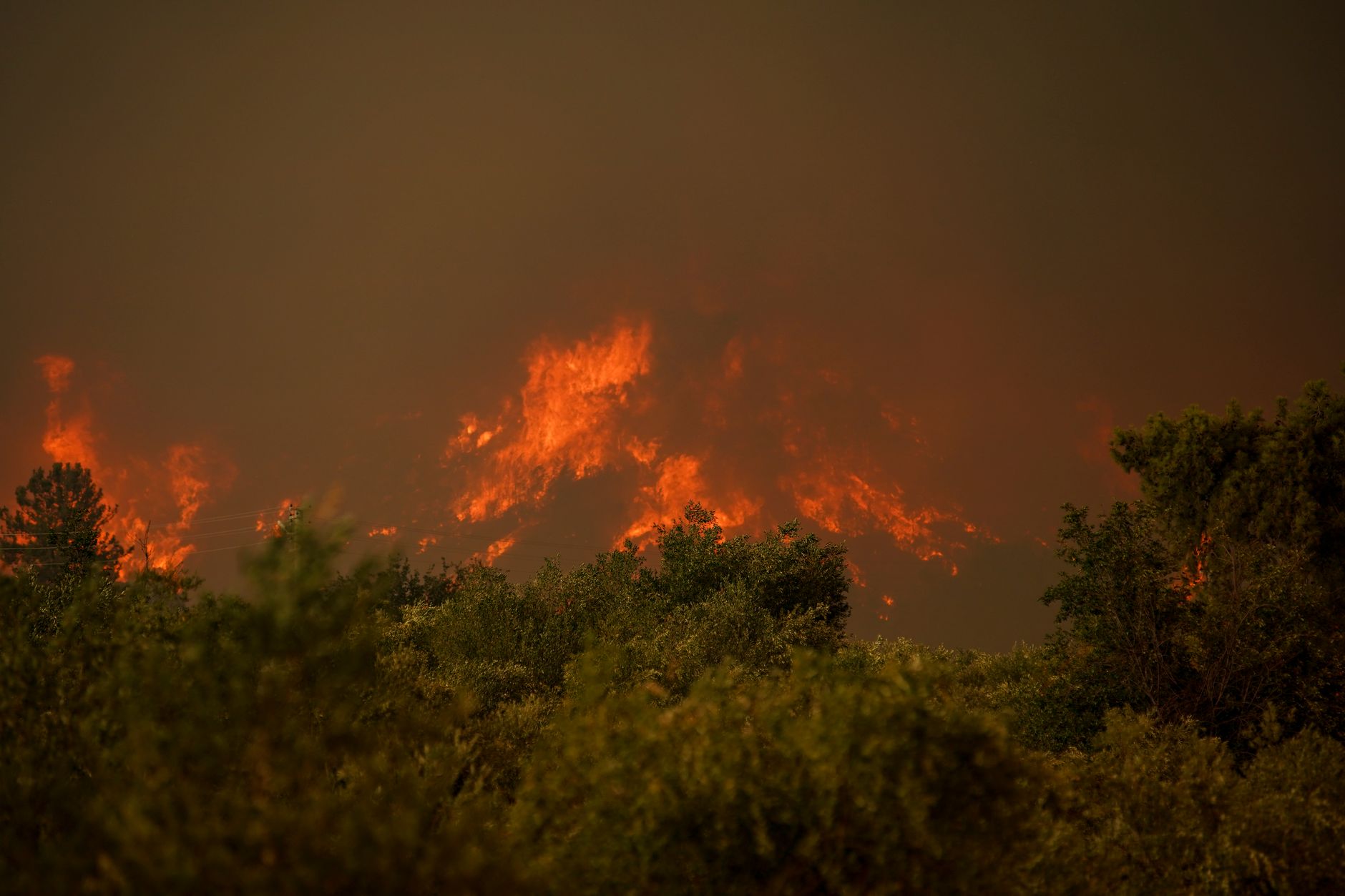 Südeuropa - Fortschritte bei der Bekämpfung der Waldbrände in Frankreich und Spanien