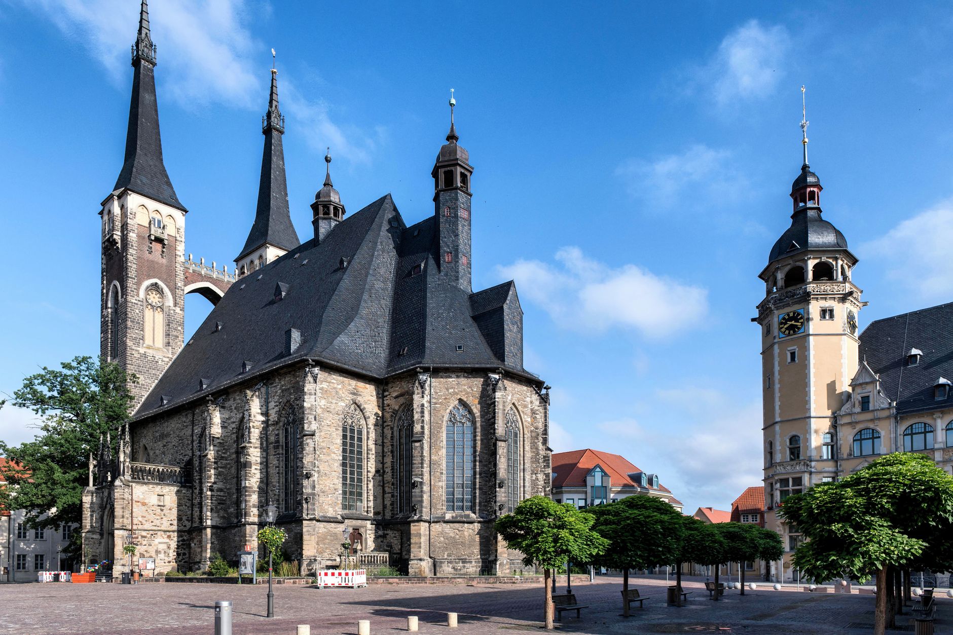 Wahlkampf in Sachsen-Anhalt - Merz zieht Grenzen für Kooperation mit Linkspartei und AfD