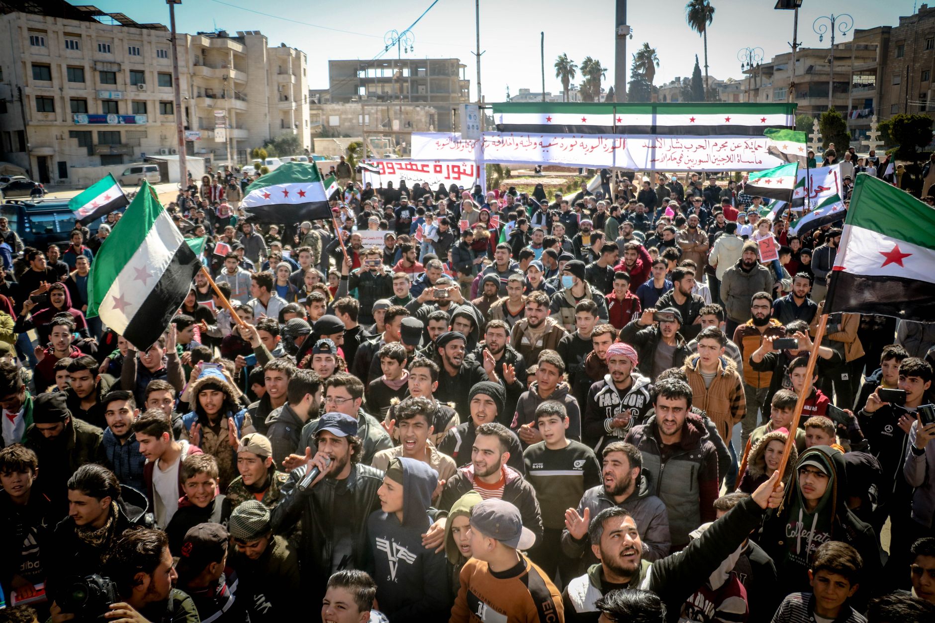 Proteste - Syrische Regierung kündigt Entlastung wegen hoher Spritpreise an